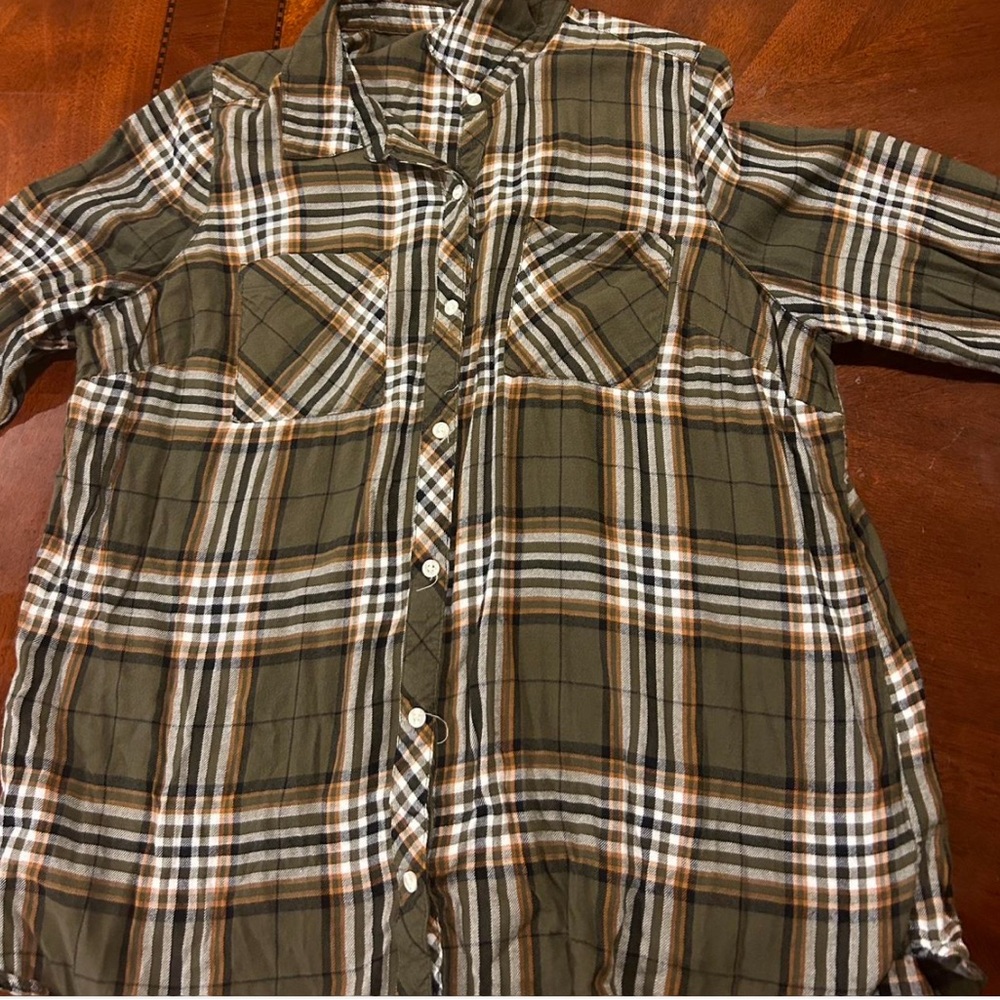 Long sleeve flannel